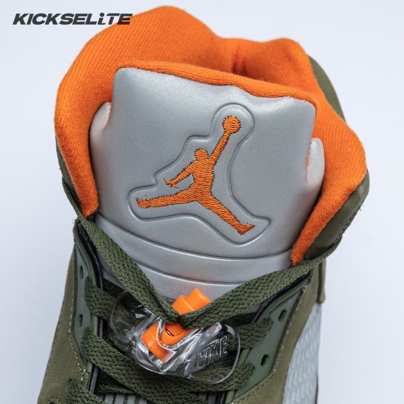 Air Jordan 5 Olive 2024 Men's Air Jordan 5 Olive 2024 Men's