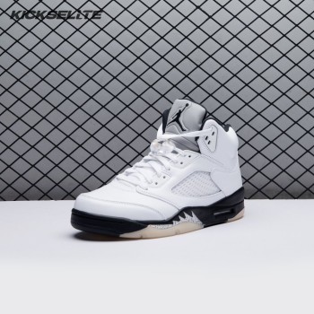 Air Jordan 5 White and Black DD0587 110 Men's