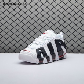 Nike Air More Uptempo Low White Black FZ3055-105 Unnisex