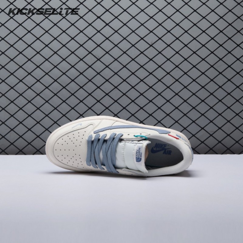 Travis Scott X Fragment Design X Air Jordan 1 Low OG SP DIY1688-007 Unisex