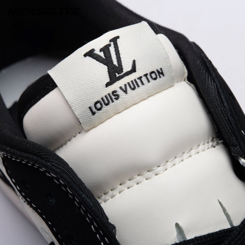 Travis Scott x Fragment Design x Air Jordan 1 Low OG SP Black Off White Grey LX1988-200 Unisex