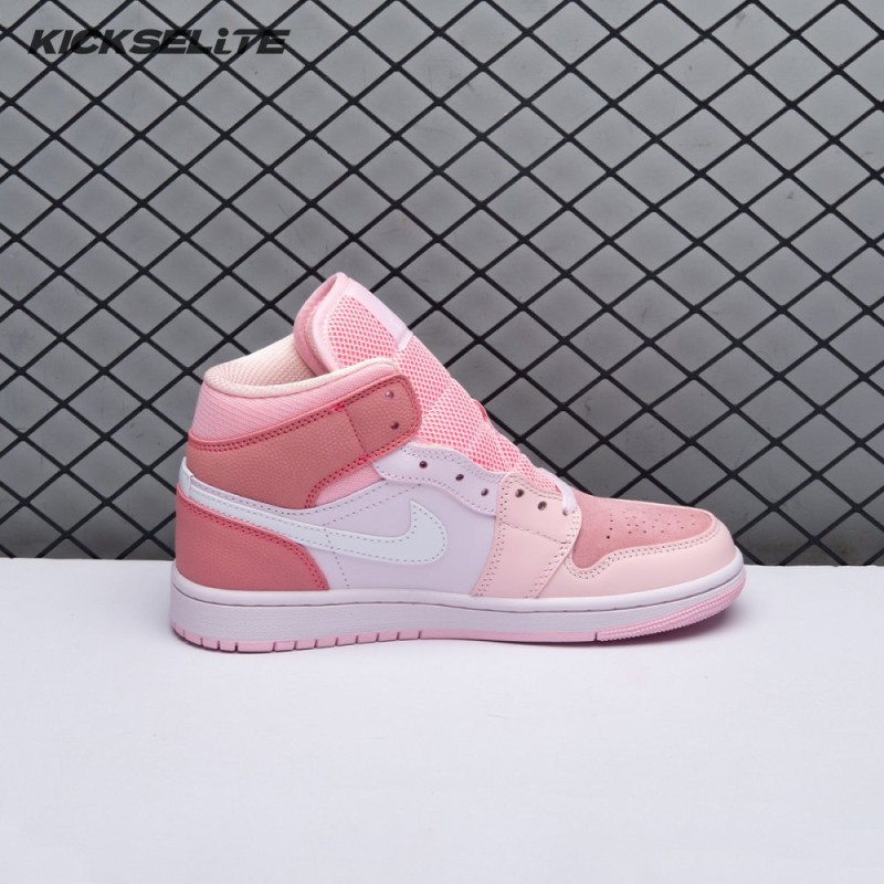 Jordan 1 Mid Digital Pink CW5379-600 Women's