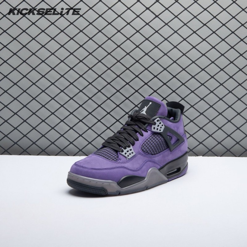 Air jordan 4 x Travis Scott Purple Unisex
