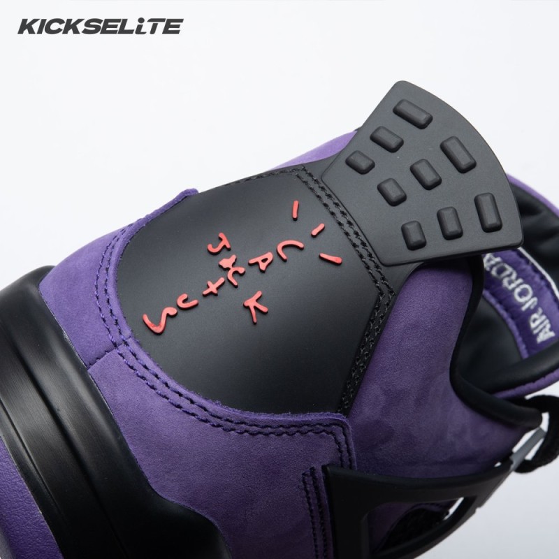 Air jordan 4 x Travis Scott Purple Unisex