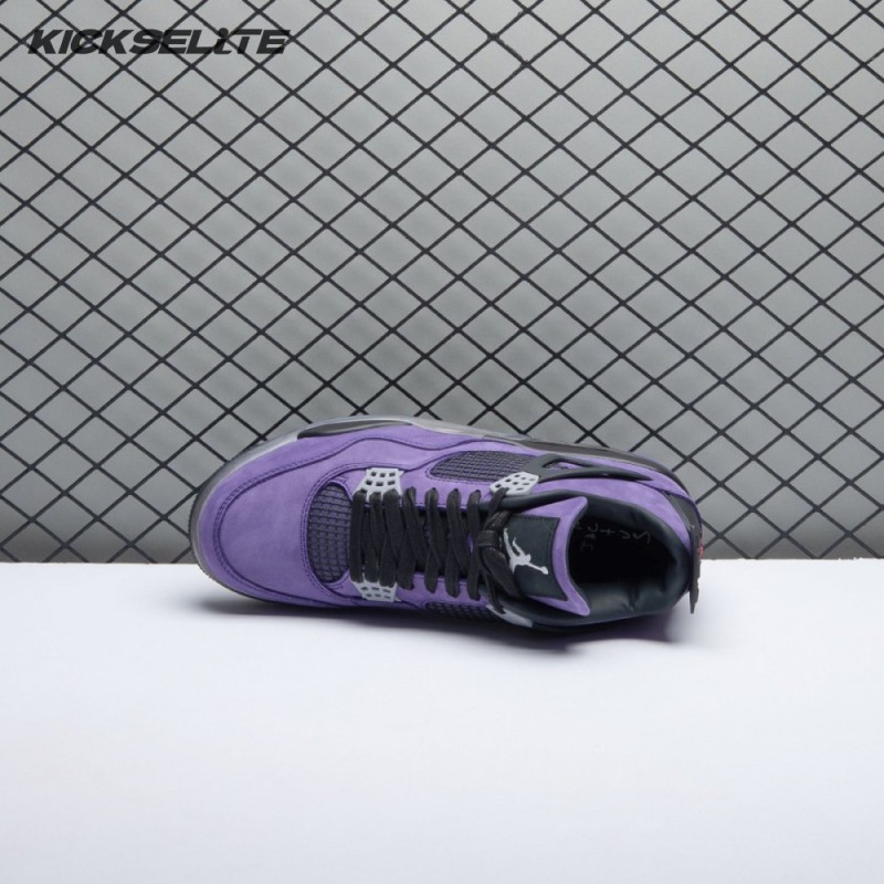 Air jordan 4 x Travis Scott Purple Unisex