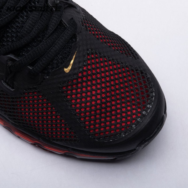 Nike Air Max 2013 Black Laser Orange University Red HF3660-002 Unisex