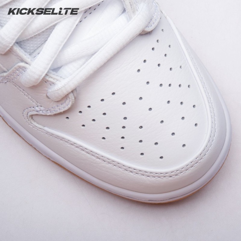 Nike SB Dunk Low Pro White Gum CD2563-101 Unisex