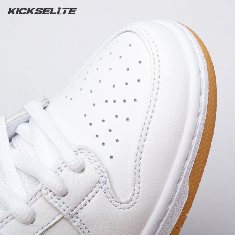 Nike SB Dunk Low Pro White Gum CD2563-101 Unisex