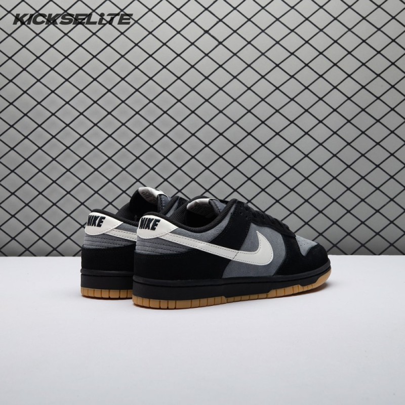 Nike Dunk Low SE Black Grey Gum HQ1931-001 Unisex