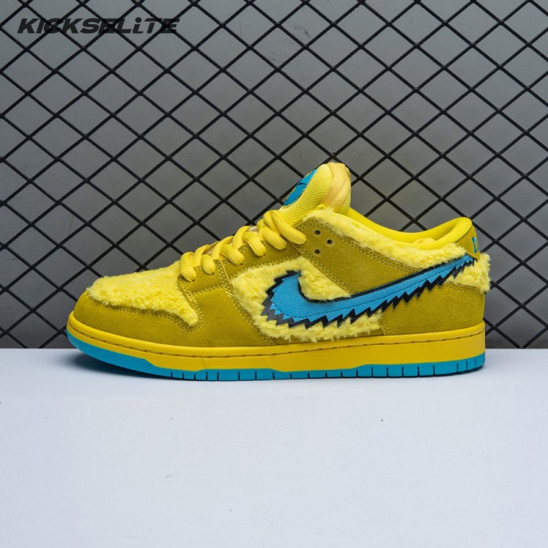 Grateful Dead x Dunk Low SB 'Yellow Bear' Unisex