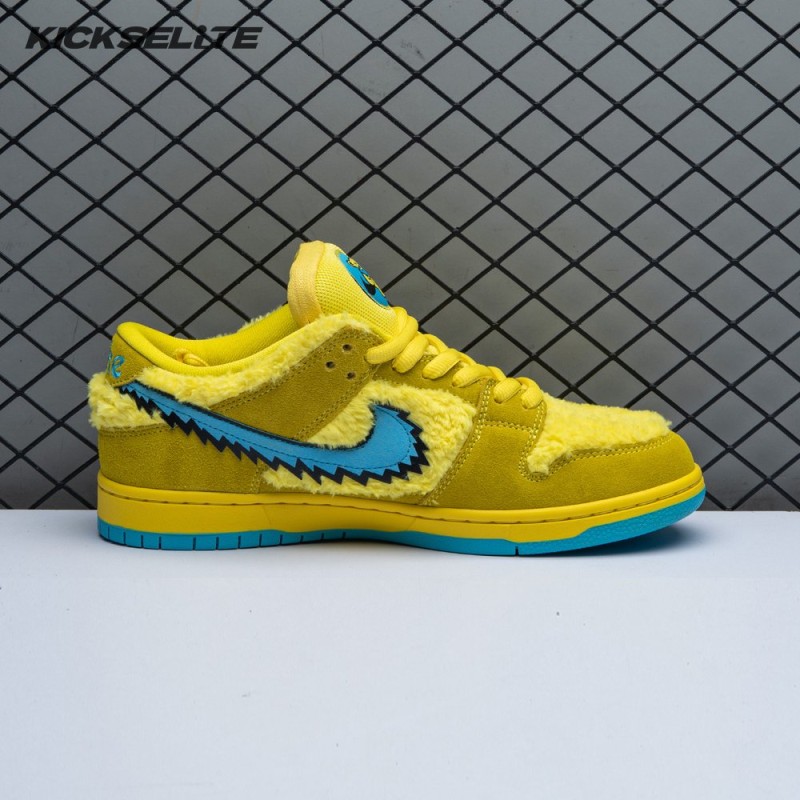 Grateful Dead x Dunk Low SB 'Yellow Bear' Unisex