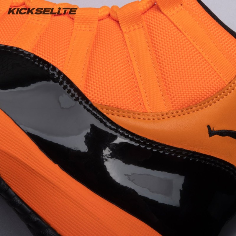 Jordan 11 Retro Black Orange CT8012-800 Men's Jordan 11 Retro Black Orange CT8012-800 Men's