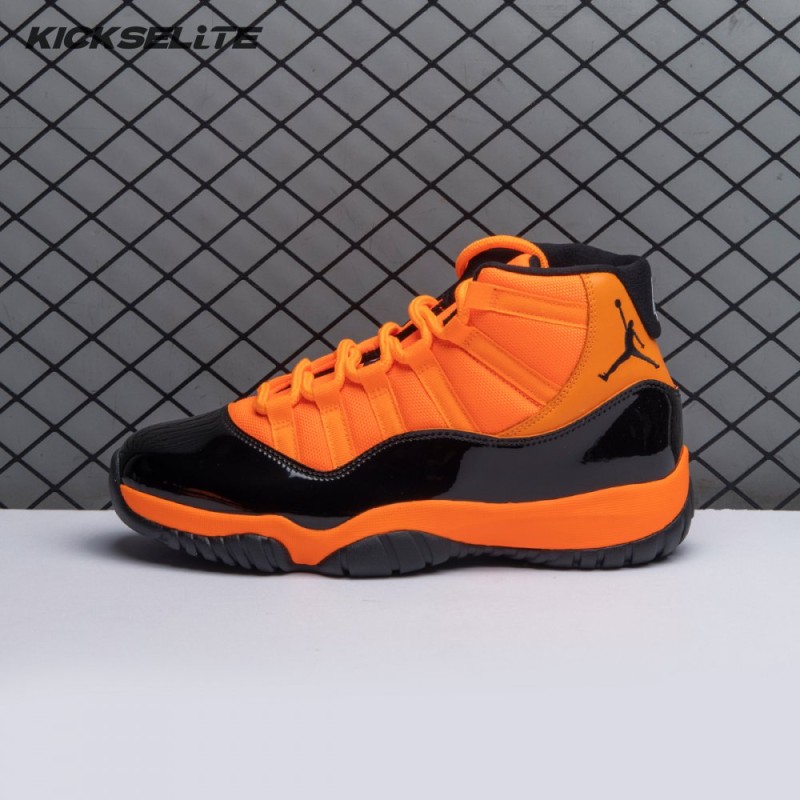 Jordan 11 Retro Black Orange CT8012-800 Men's Jordan 11 Retro Black Orange CT8012-800 Men's