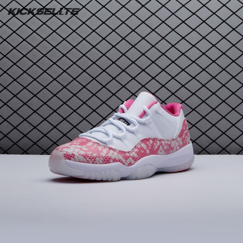 Jordan 11 Retro Low Pink Snakeskin (2019) AH7860-106 Unisex