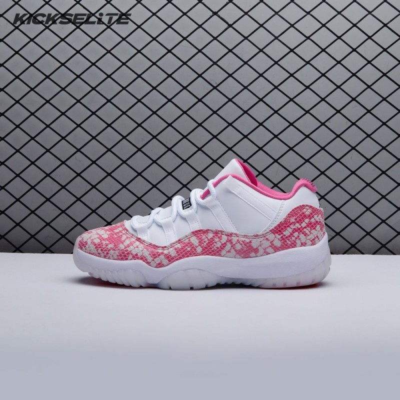 Jordan 11 Retro Low Pink Snakeskin (2019) AH7860-106 Unisex
