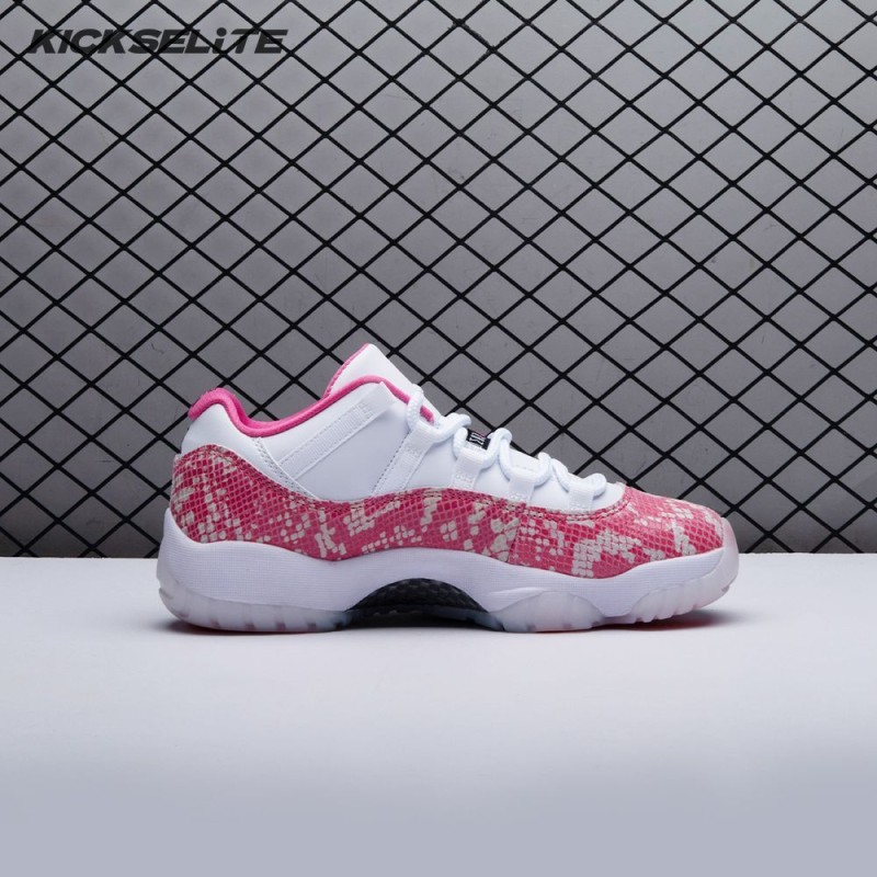 Jordan 11 Retro Low Pink Snakeskin (2019) AH7860-106 Unisex