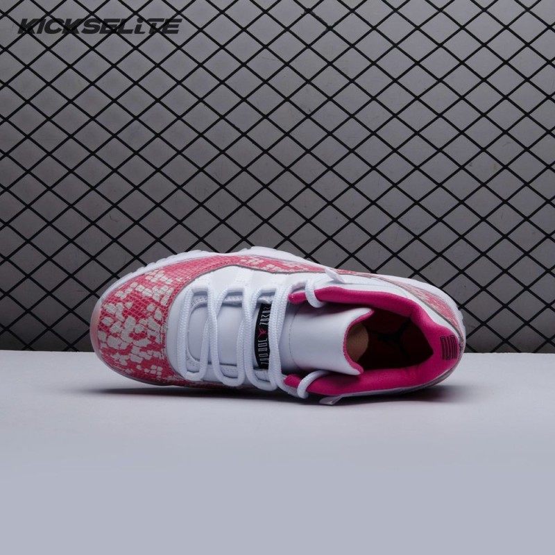 Jordan 11 Retro Low Pink Snakeskin (2019) AH7860-106 Unisex