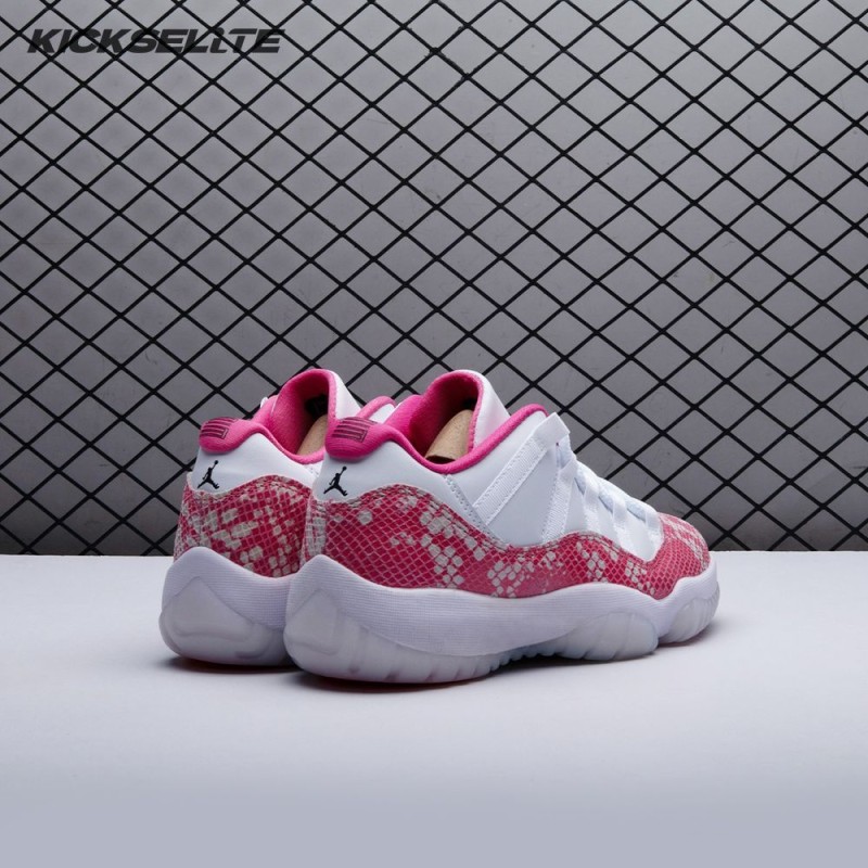 Jordan 11 Retro Low Pink Snakeskin (2019) AH7860-106 Unisex