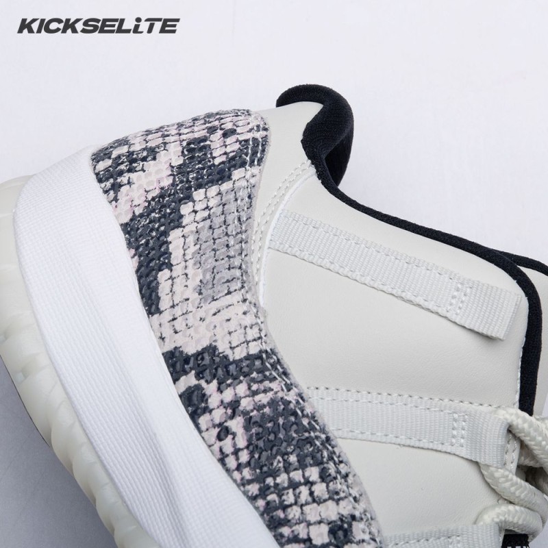 Jordan 11 Retro Low Snake Light Bone CD6846-002 Unisex