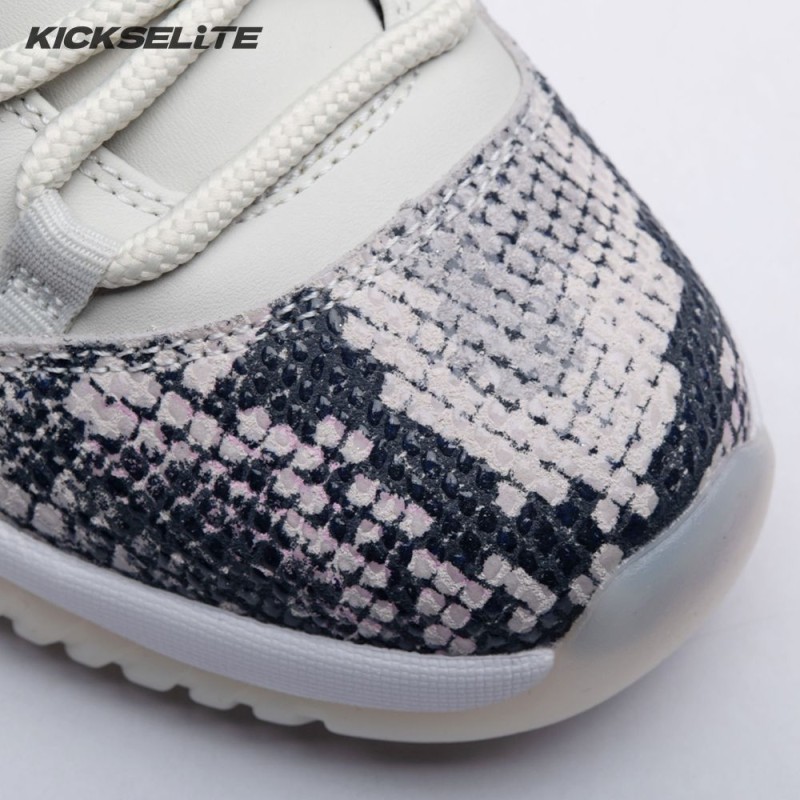 Jordan 11 Retro Low Snake Light Bone CD6846-002 Unisex