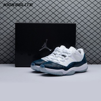 Jordan 11 Retro Low Snake Navy (2019) CD6846-102 Unisex