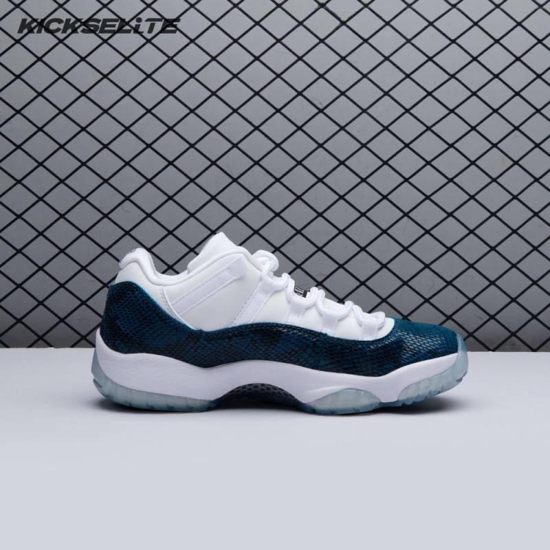 Jordan 11 Retro Low Snake Navy (2019) CD6846-102 Unisex