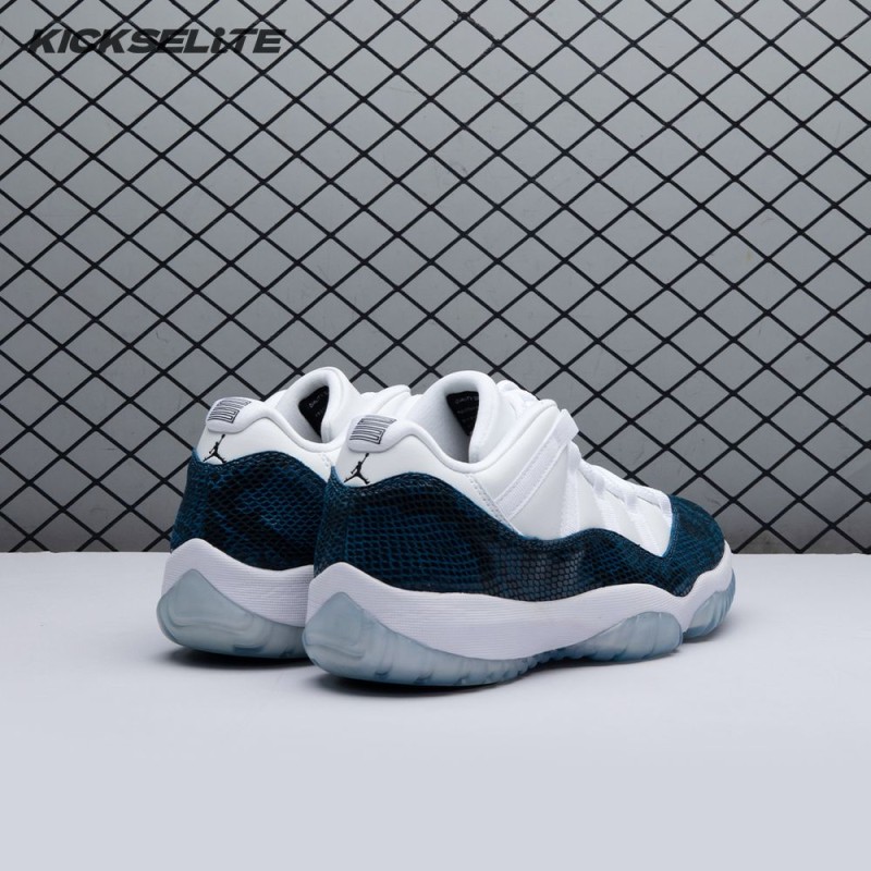 Jordan 11 Retro Low Snake Navy (2019) CD6846-102 Unisex
