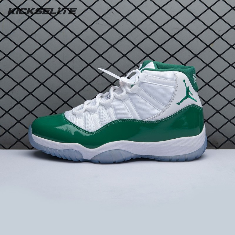 Jordan 11 Retro White Green CT8012-113 Men's Jordan 11 Retro White Green CT8012-113 Men's