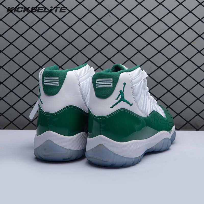 Jordan 11 Retro White Green CT8012-113 Men's Jordan 11 Retro White Green CT8012-113 Men's