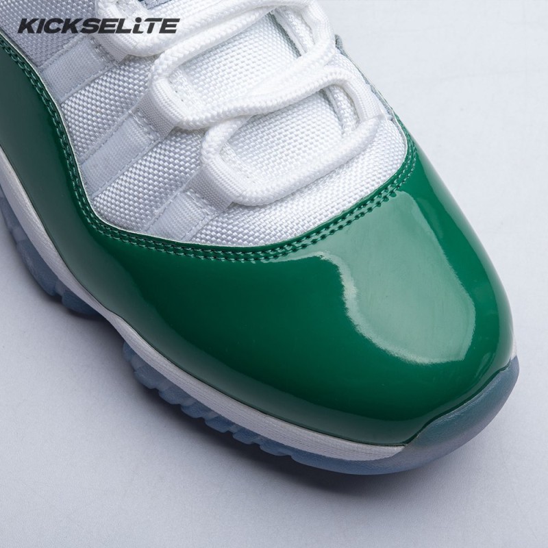 Jordan 11 Retro White Green CT8012-113 Men's Jordan 11 Retro White Green CT8012-113 Men's