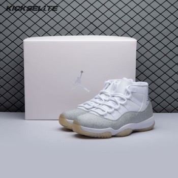 Jordan 11 Retro White Metallic Silver AR0715-100 Unisex