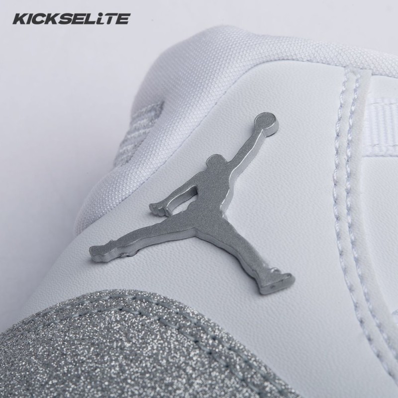 Jordan 11 Retro White Metallic Silver AR0715-100 Unisex