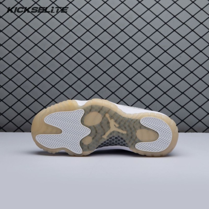 Jordan 11 Retro White Metallic Silver AR0715-100 Unisex