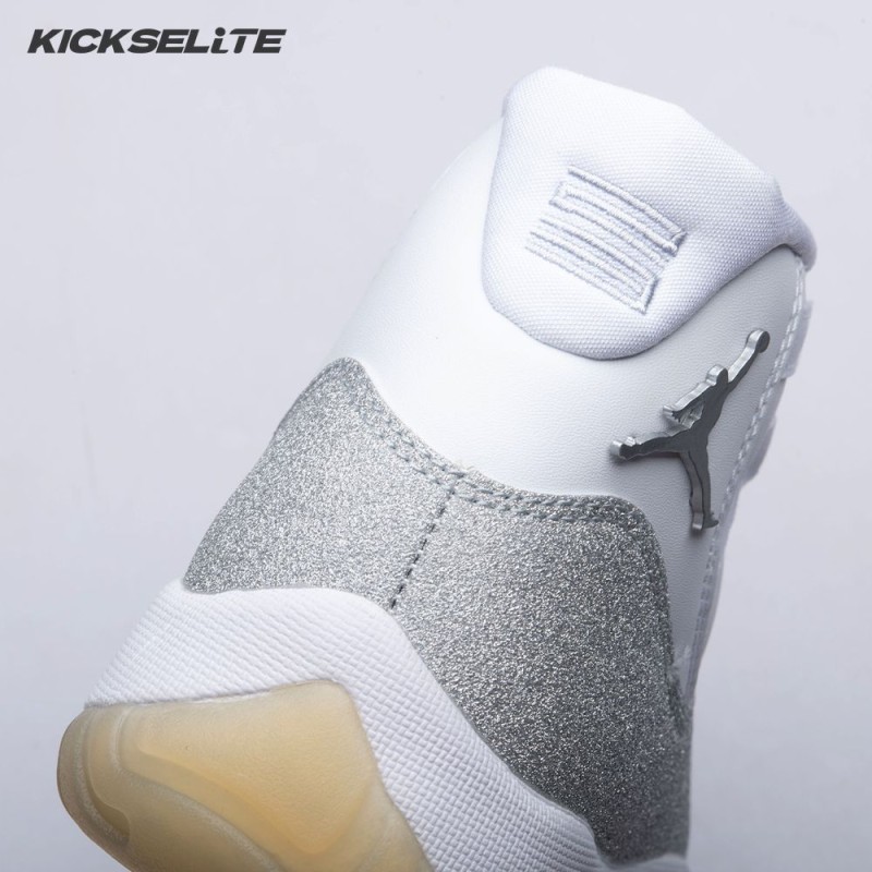 Jordan 11 Retro White Metallic Silver AR0715-100 Unisex