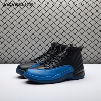 Jordan 12 Retro Black Game Royal 130690-014 Men's