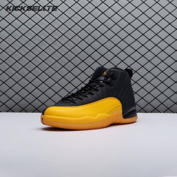 Jordan 12 Retro Black University Gold 130690-070 Men's