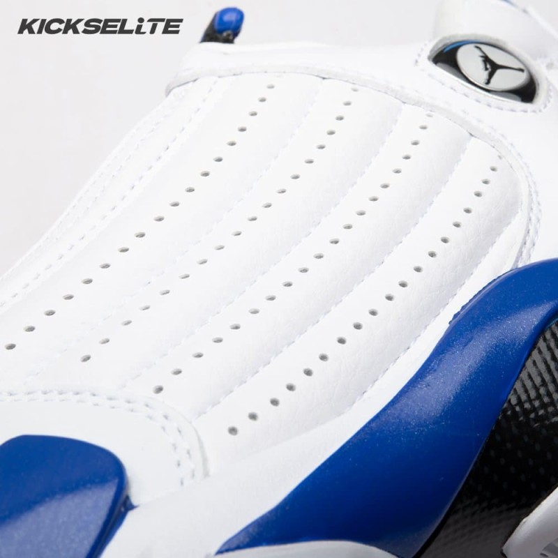 Jordan 14 Retro White Hyper Royal 487471-104 Men's