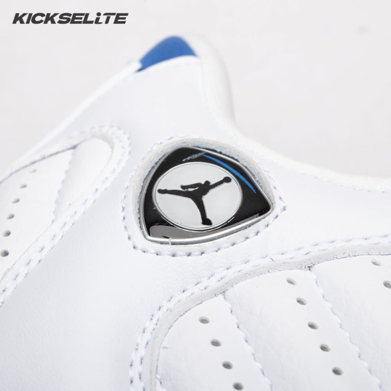 Jordan 14 Retro White Hyper Royal 487471-104 Men's