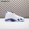 Jordan 14 Retro White Hyper Royal 487471-104 Men's