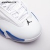 Jordan 14 Retro White Hyper Royal 487471-104 Men's