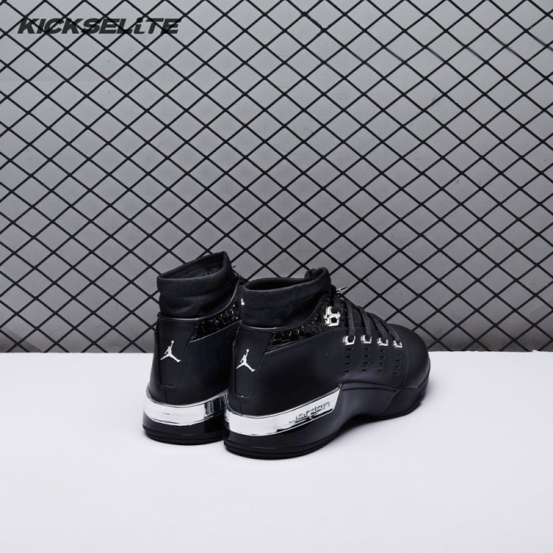 Jordan 17 OG Low Black Chrome 303891-004 Men's