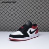 Jordan 1 Low Black Toe 553558-116 Unisex