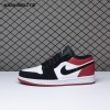 Jordan 1 Low Black Toe 553558-116 Unisex