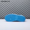 Jordan 1 Low Black University Blue 553558-041 Unisex