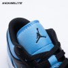 Jordan 1 Low Black University Blue 553558-041 Unisex