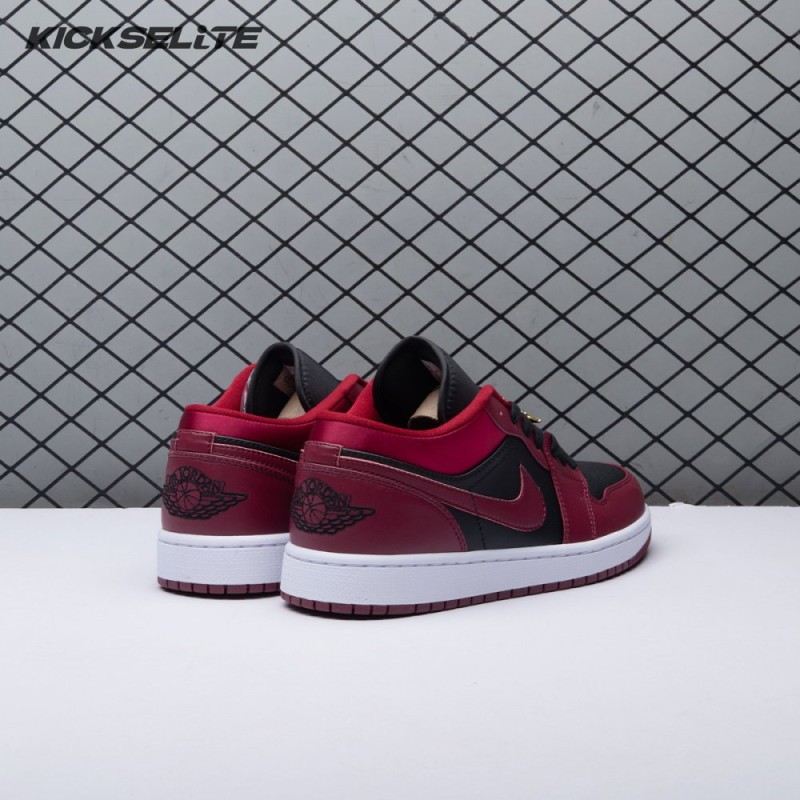 Jordan 1 Low Dark Beetroot Black DB6491-600 Unisex