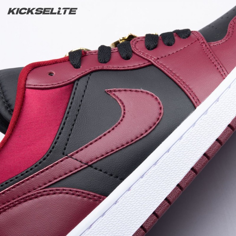 Jordan 1 Low Dark Beetroot Black DB6491-600 Unisex