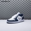 Jordan 1 Low Wolf Grey Midnight Navy 553558-141 Unisex
