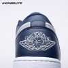 Jordan 1 Low Wolf Grey Midnight Navy 553558-141 Unisex