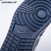 Jordan 1 Low Wolf Grey Midnight Navy 553558-141 Unisex
